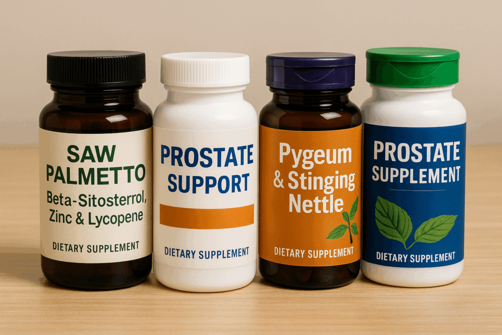 ALT Text:
“Saw palmetto prostate health supplement facts label showing zinc, selenium, pumpkin seed oil, cranberry extract, lycopene, and standardized saw palmetto extract.”

Title Attribute (optional but recommended):
“Prostate health supplement ingredients including saw palmetto and zinc.”

Caption (optional):
A scientifically backed blend of nutrients traditionally used to support urinary flow and healthy prostate function.